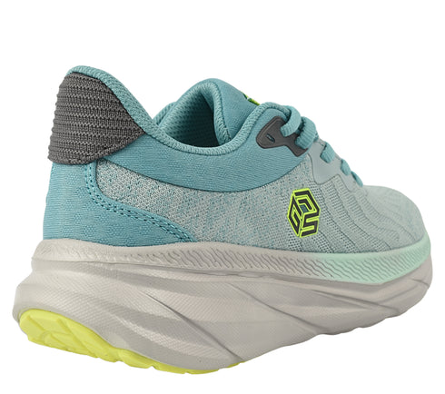 Pantofi sport, dama, GORETTI, D100-CL27209 verde, textil